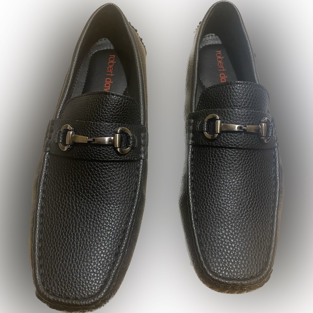 ( NEW) Men’s Black Loafer/Moccasin Size 10M